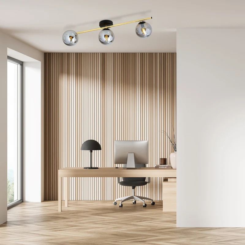Plafonnier Laiton Design