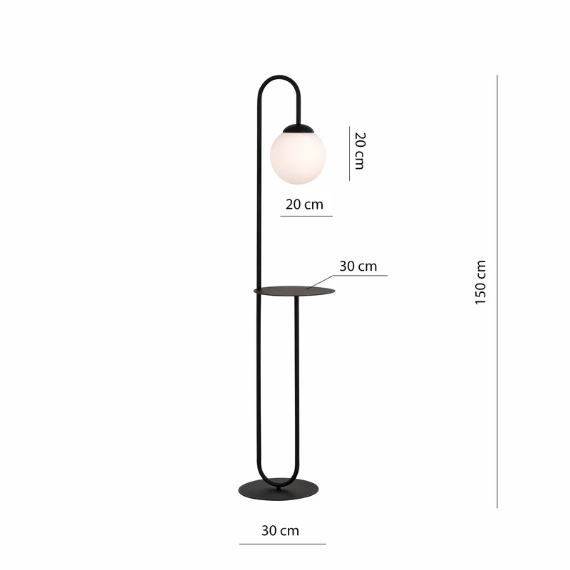 Lampe Boule Sur Pied