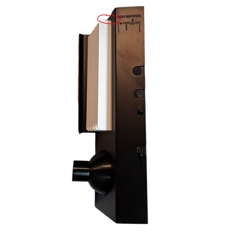 DCWéditions Biny Bedside Wall Lamp (Black / White / Bedside Right) - Second Chance