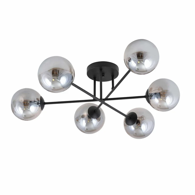 Plafonnier Verre Metal