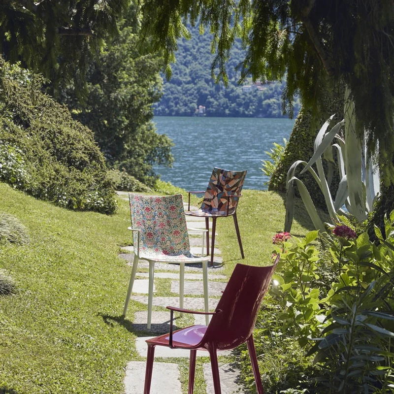 Kartell H.H.H. Chair Upholstered Fabric
