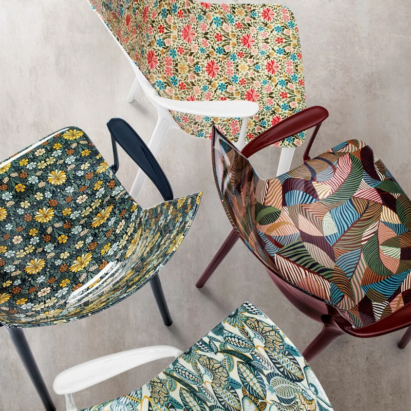 Kartell H.H.H. Chair Leather