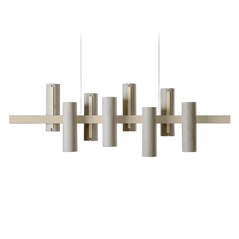 LZF Black Note Keys LED Suspension Lamp