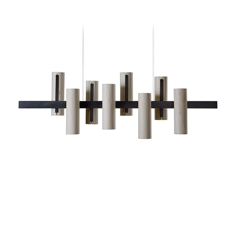 LZF Black Note Keys LED Suspension Lamp