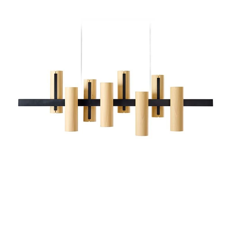 LZF Black Note Keys LED Suspension Lamp