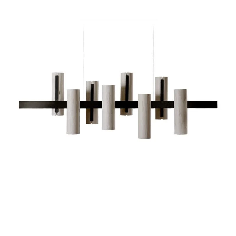 LZF Black Note Keys LED Suspension Lamp