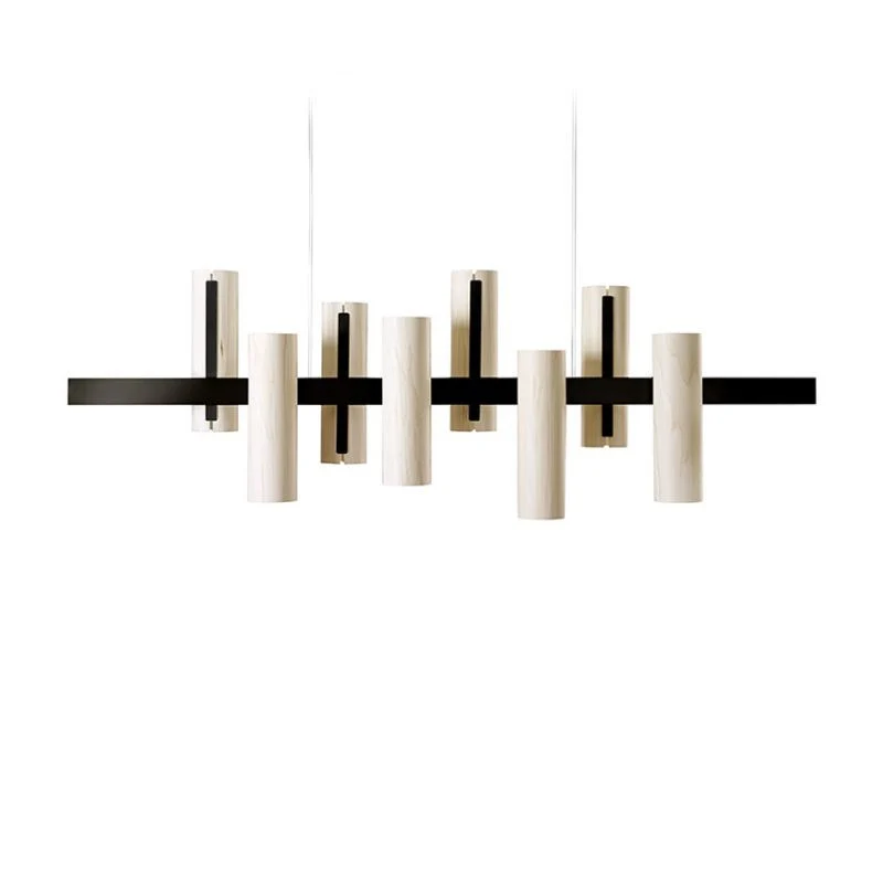 LZF Black Note Keys LED Suspension Lamp