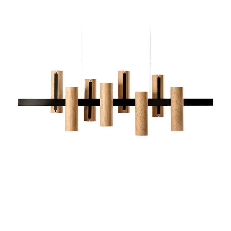 LZF Black Note Keys LED Suspension Lamp