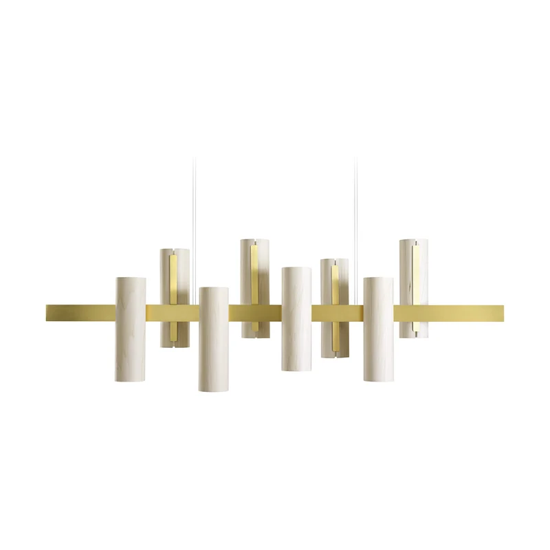 LZF Black Note Keys LED Suspension Lamp