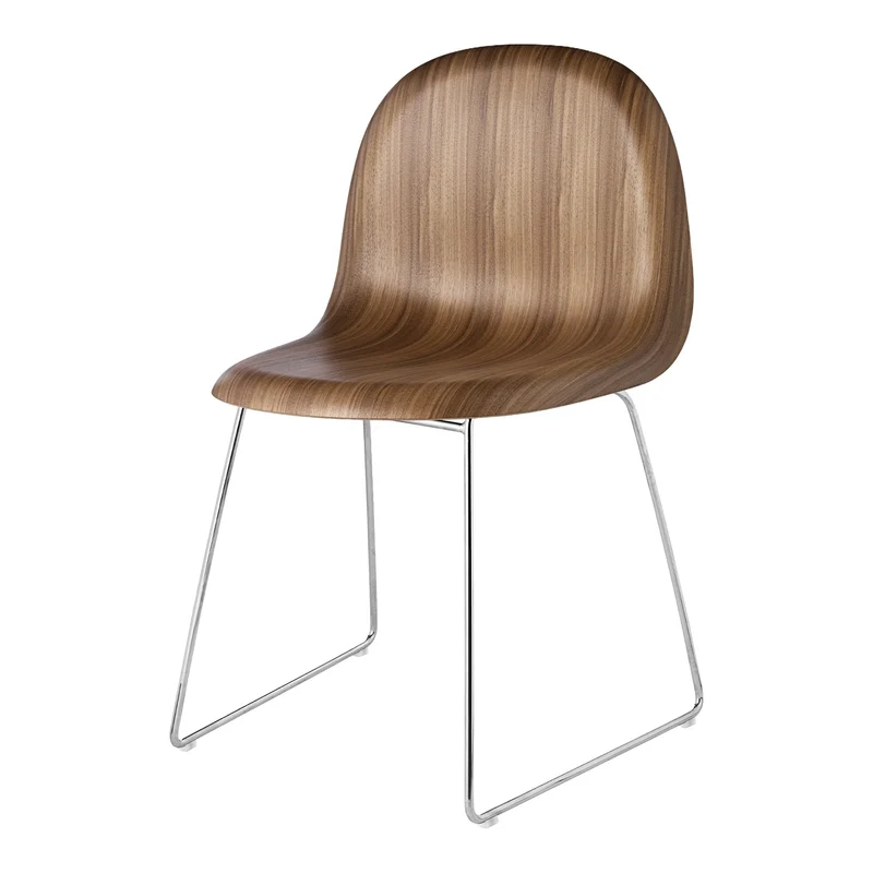 Gubi 3D Dining Chair Un-Upholstered
