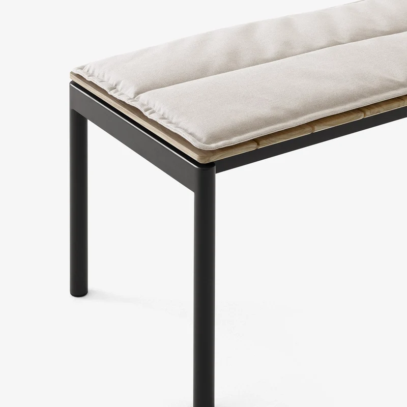 &Tradition Seat Pad Ville Outdoor Bench AV27