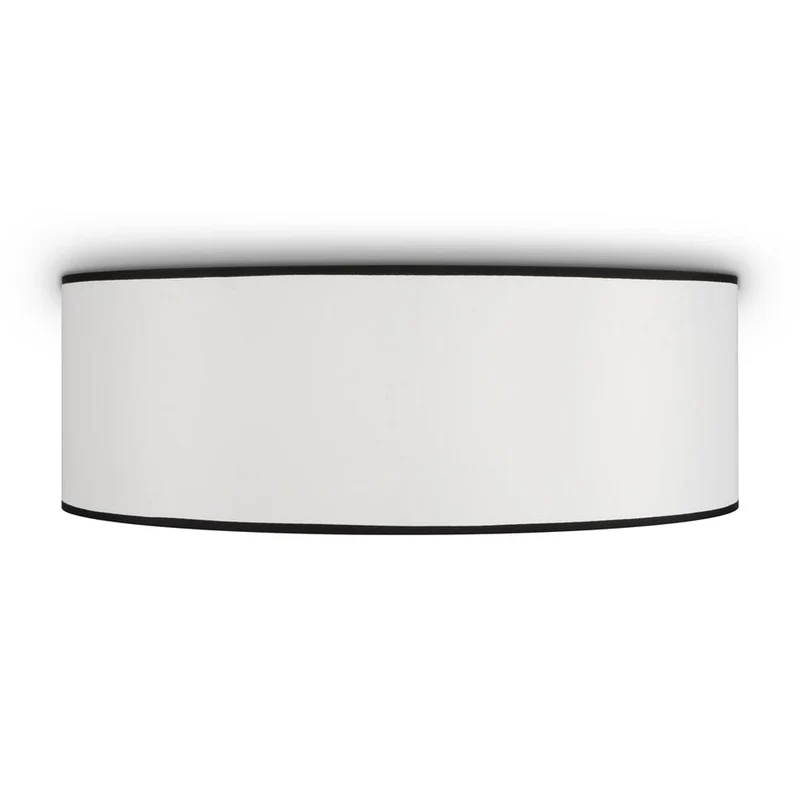 Plafonnier Rond Noir