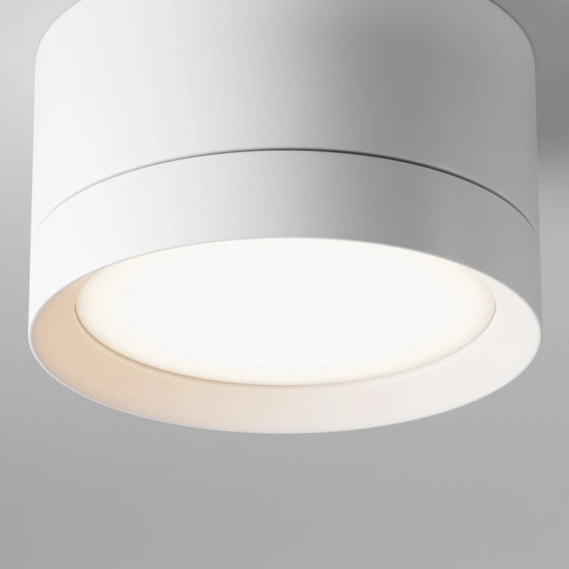 Plafonnier Rond Blanc