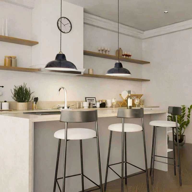 Anglepoise Original 1227 Brass Midi Wide Pendant