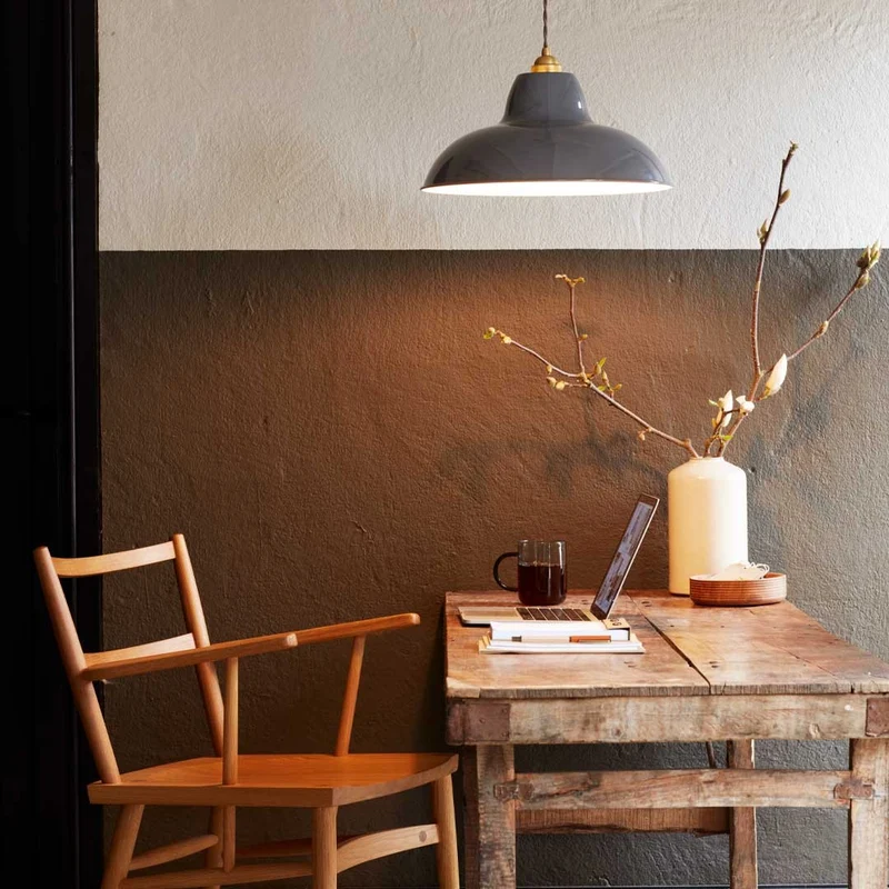 Anglepoise Original 1227 Brass Midi Wide Pendant