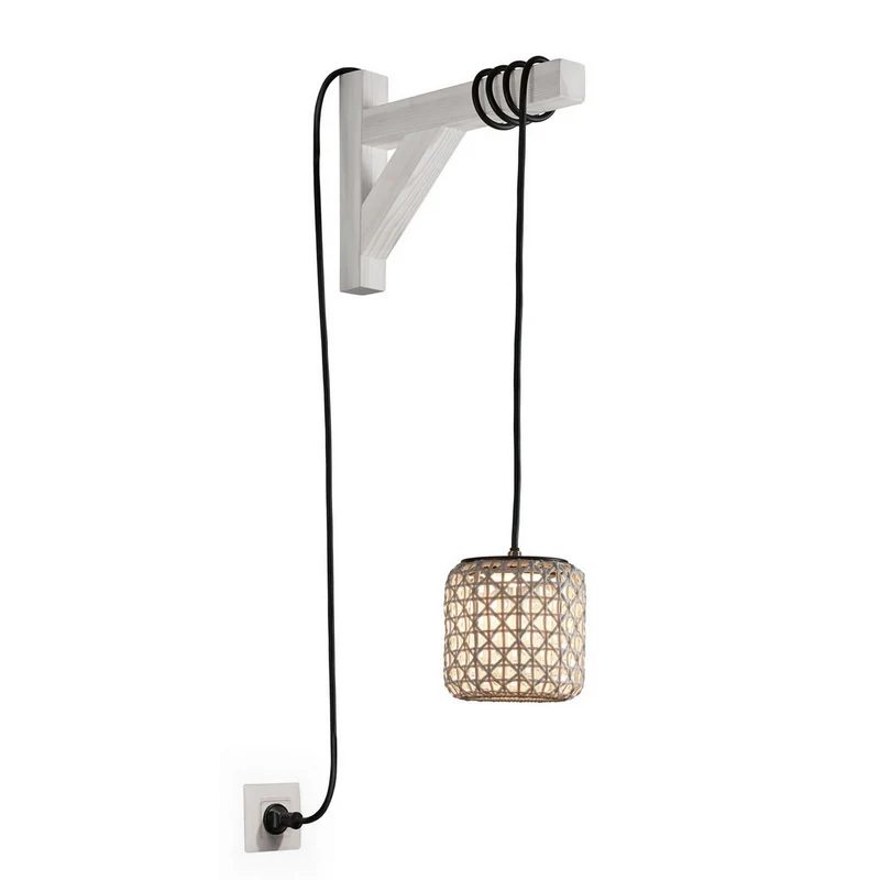 Bover Nans S/16/H Outdoor Hanging Lamp with Plug