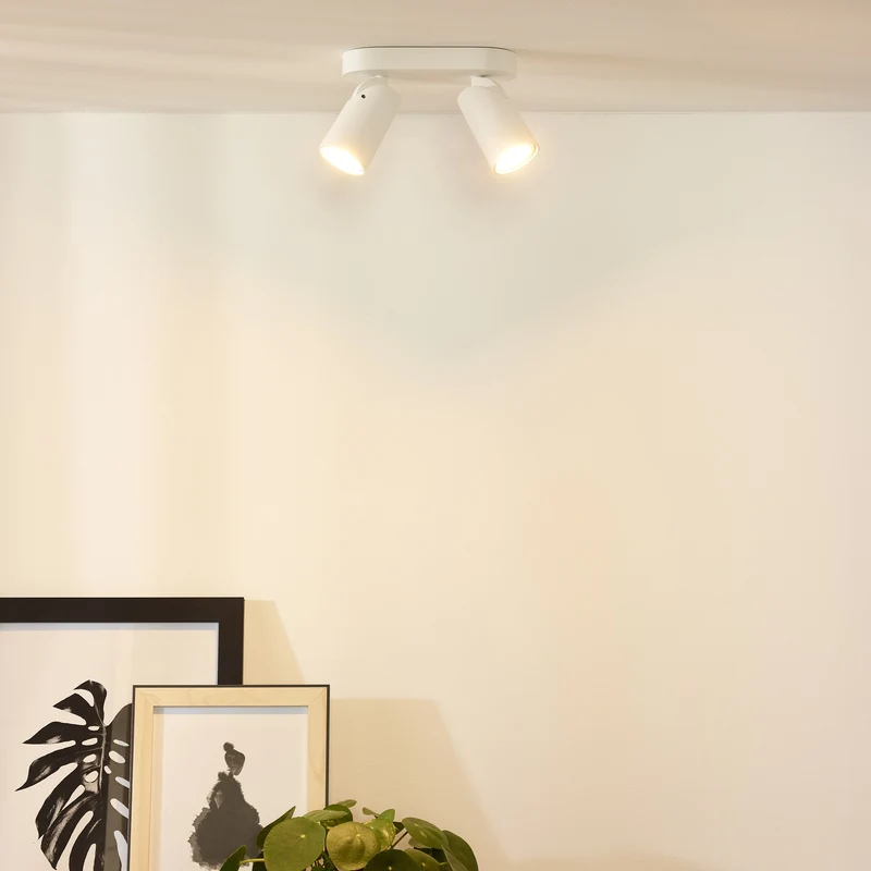 Lucide Xyrus Double Surface Mounted Spotlight