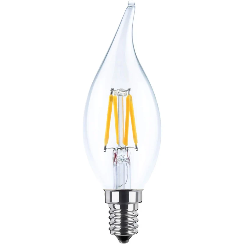 Segula Vintage LED Candle Flame E14 B35 Clear - 270lm 2700K - Dimmable