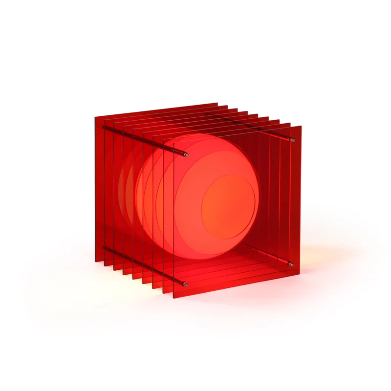 BằNG Lớp Big Square Table Lamp
