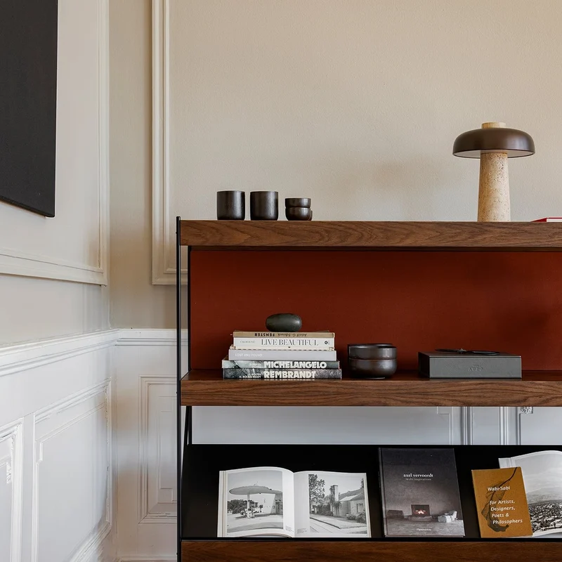 Audo Copenhagen Zet Storage Magazine Shelf