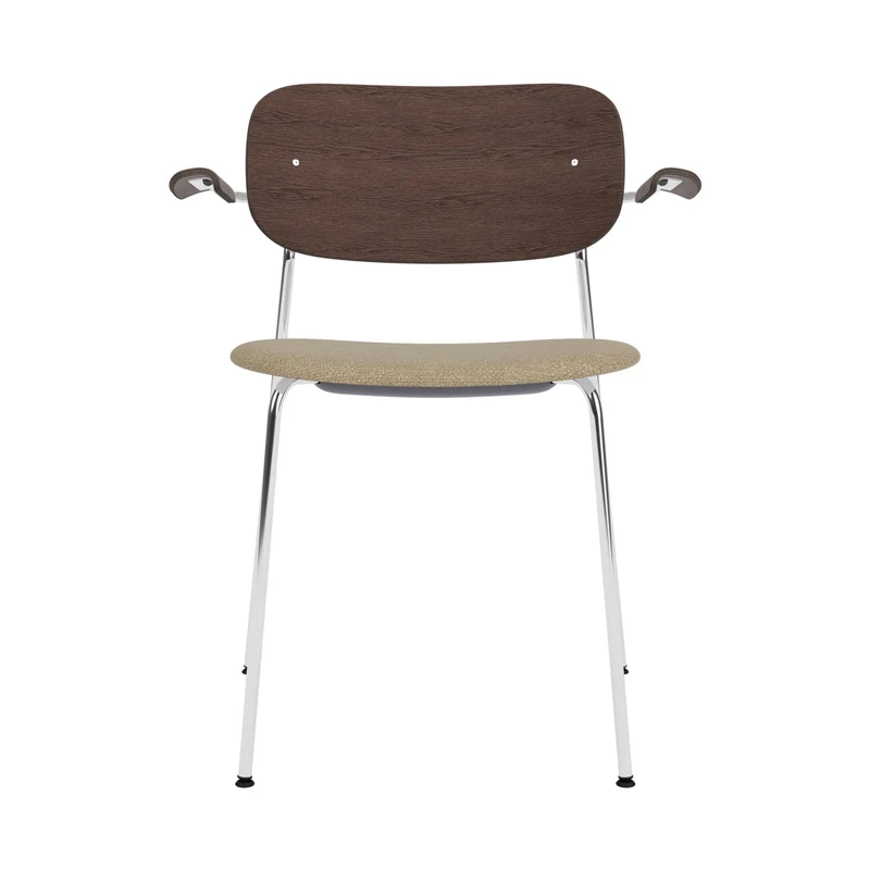 Audo Copenhagen Co Dining Chair Upholstered Seat with Armrests