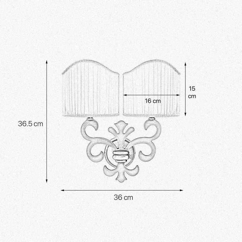 Applique Murale Avec Abat Jour