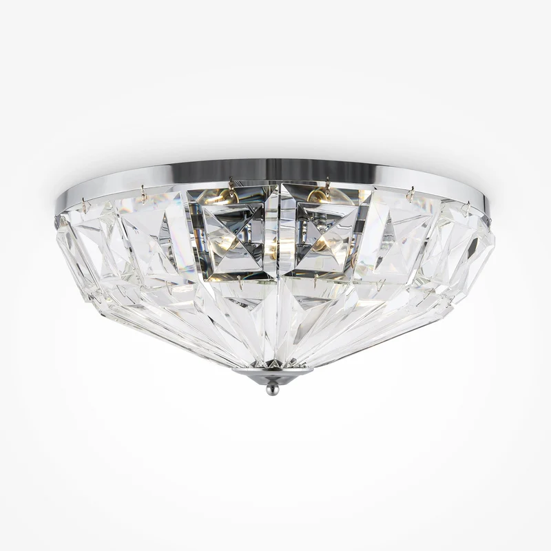 Plafonnier Verre Art Deco