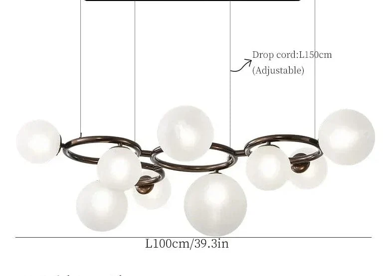 Suspension Verre Boule
