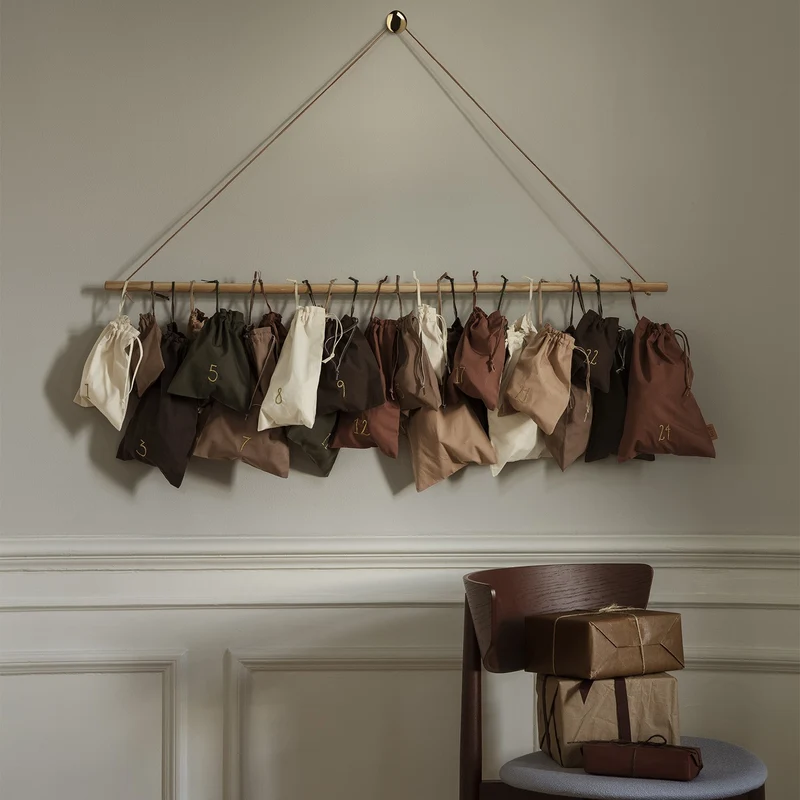 Ferm Living Christmas Countdown - 24 Bags