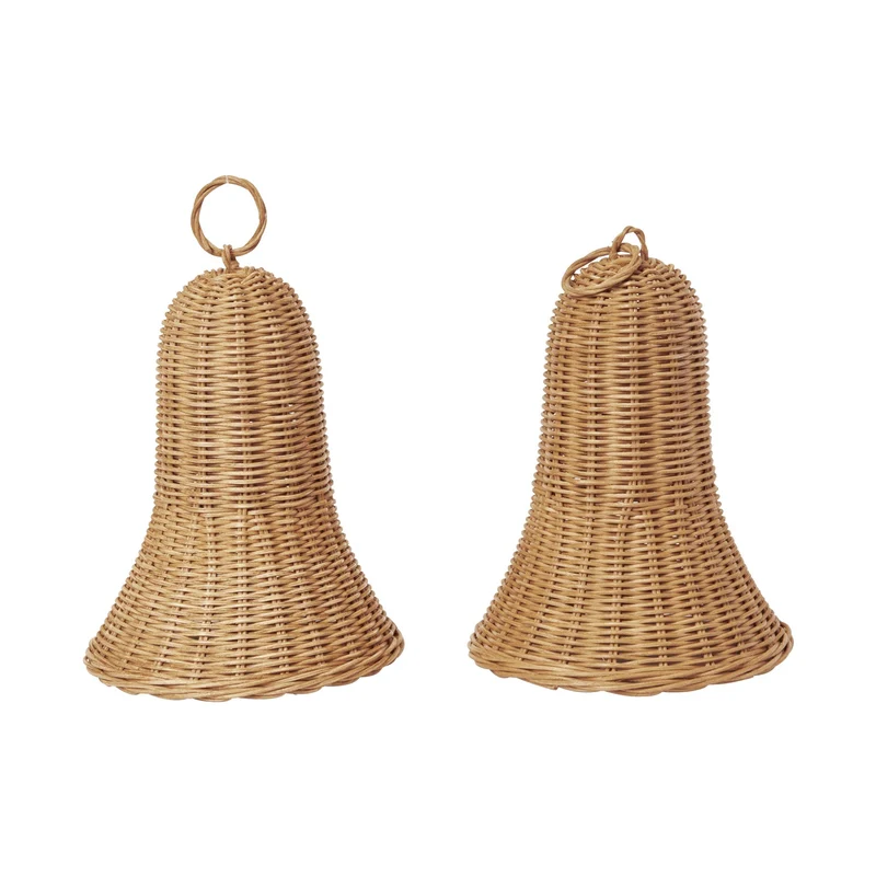 Ferm Living Braided Bells - Set of 2