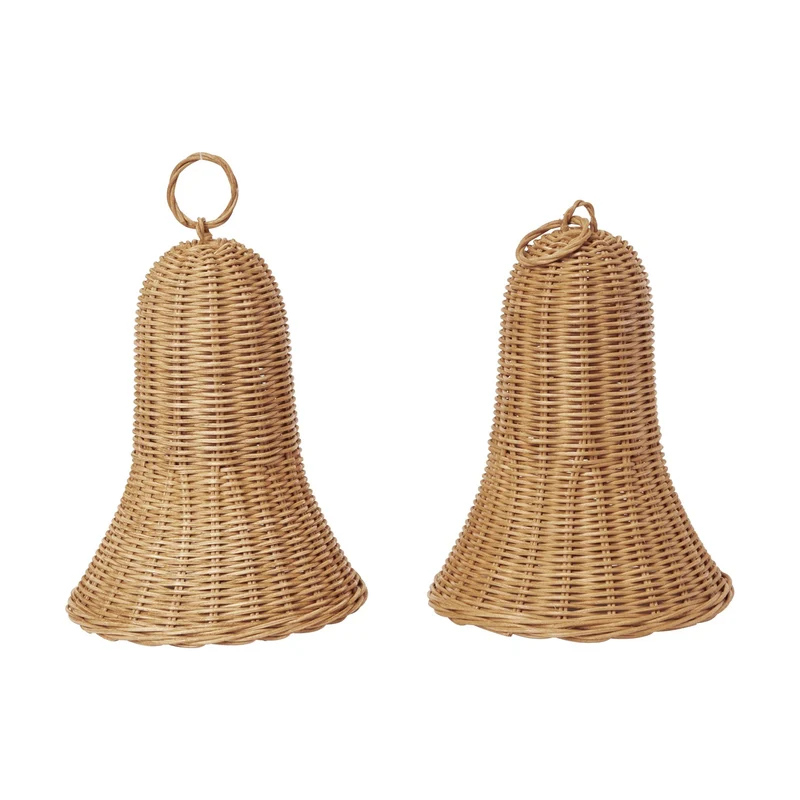 Ferm Living Braided Bells - Set of 2
