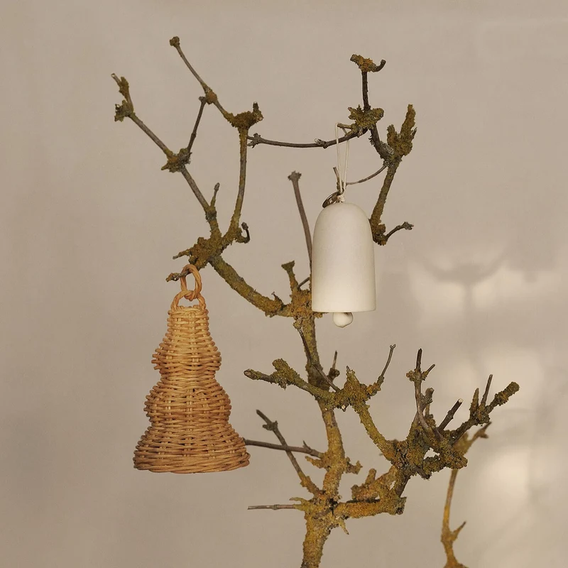 Ferm Living Braided Bell Baubles