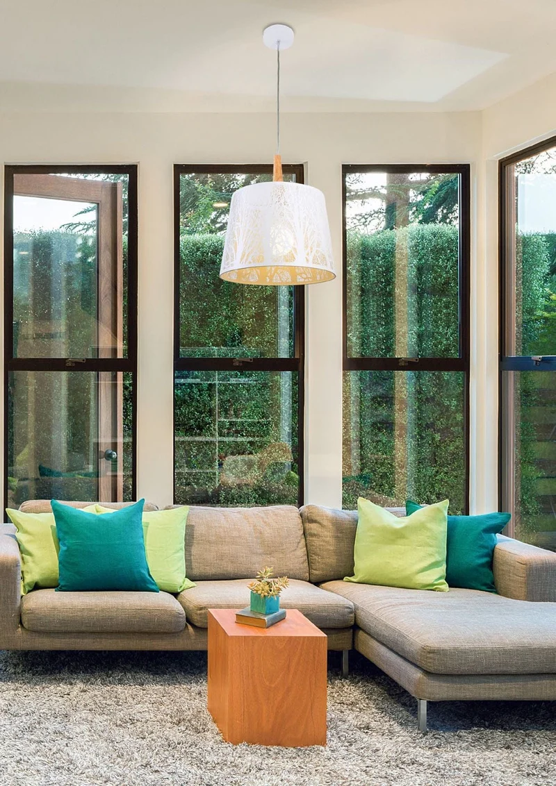 Luminaire Suspendu Blanc Et Bois