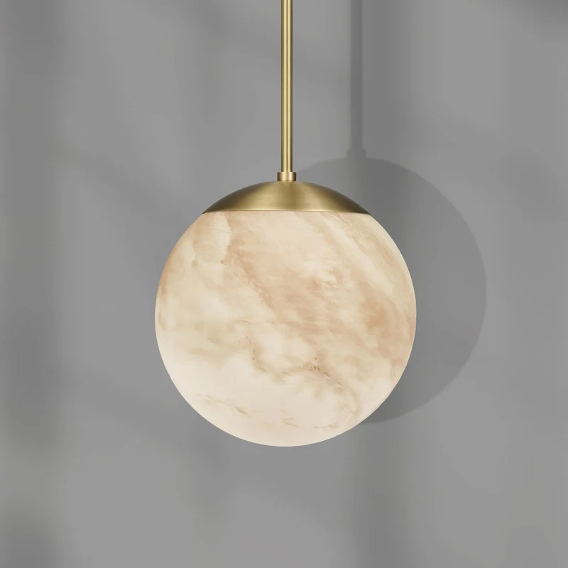 Schwung Globe Marble Single 300 Pendant