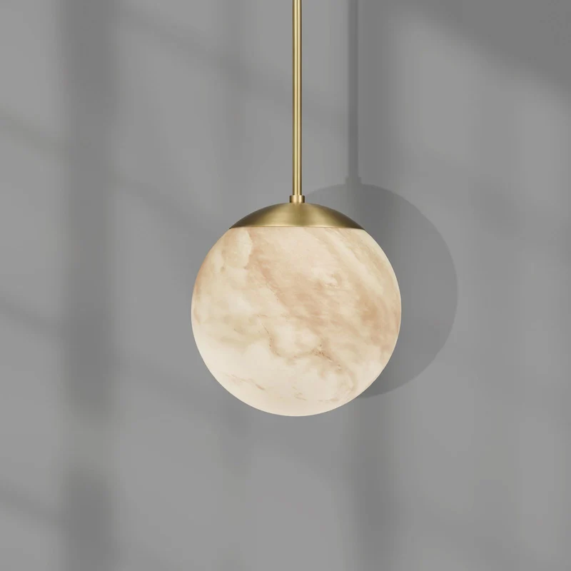 Schwung Globe Marble Single 300 Pendant