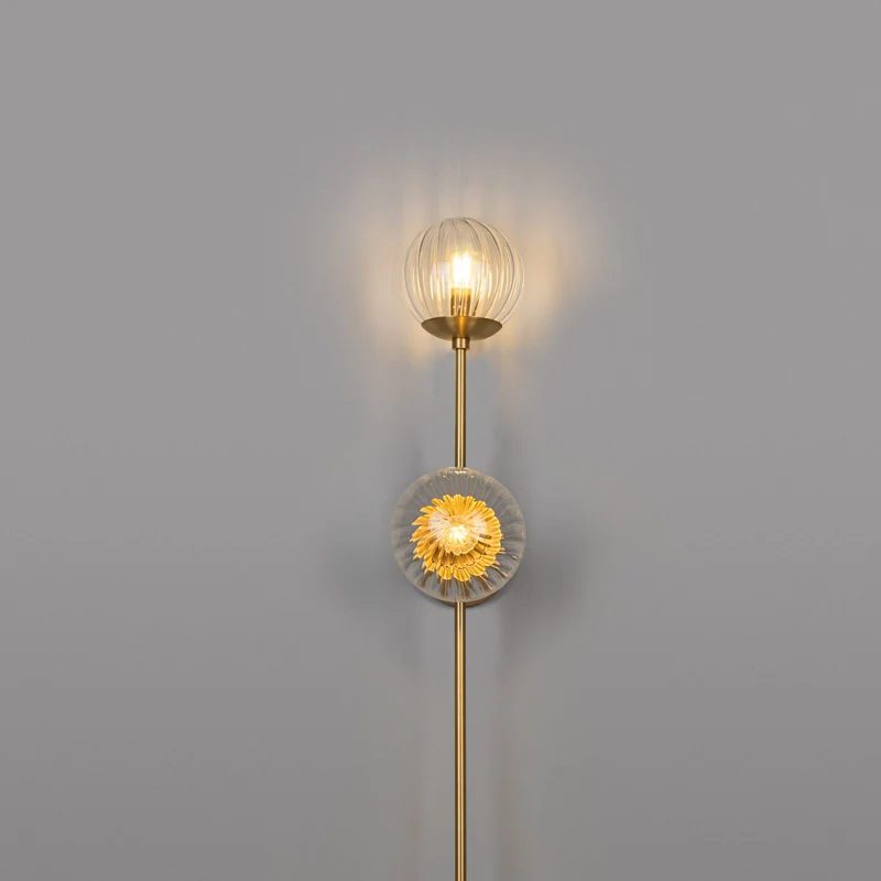 Schwung Globe Dual Wall sconce