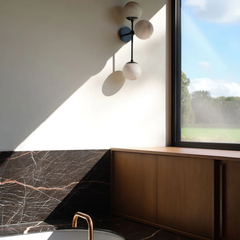 Schwung Armstrong Triple Wall sconce