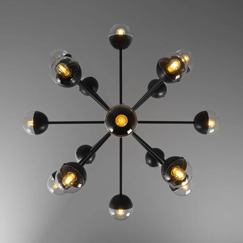 Schwung Molecule Spark Round 17 Chandelier