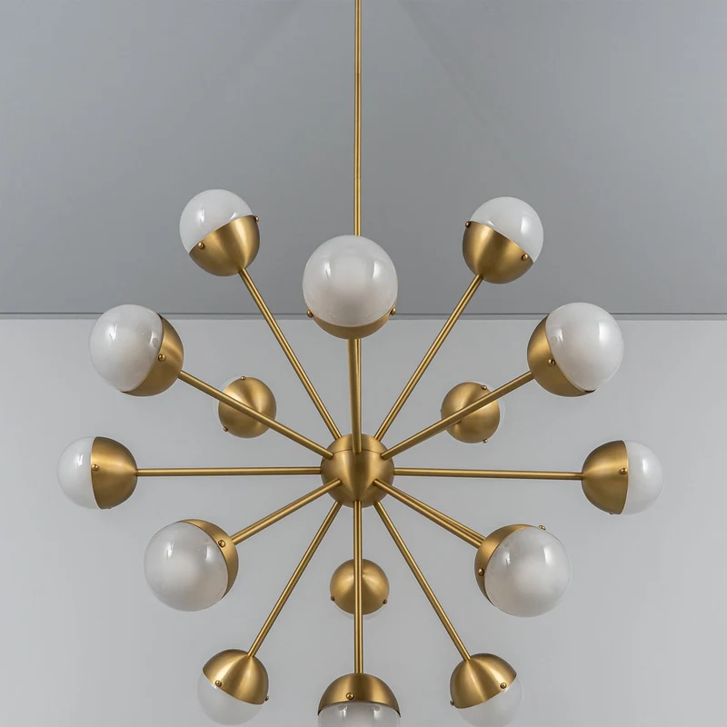 Schwung Molecule Spark Round 17 Chandelier