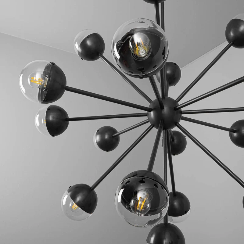 Schwung Molecule Spark Round 17 Chandelier