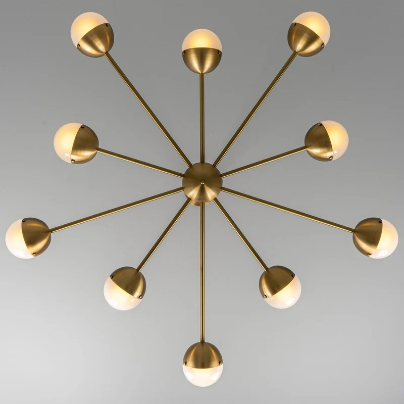 Schwung Molecule Spark Round 10 Chandelier