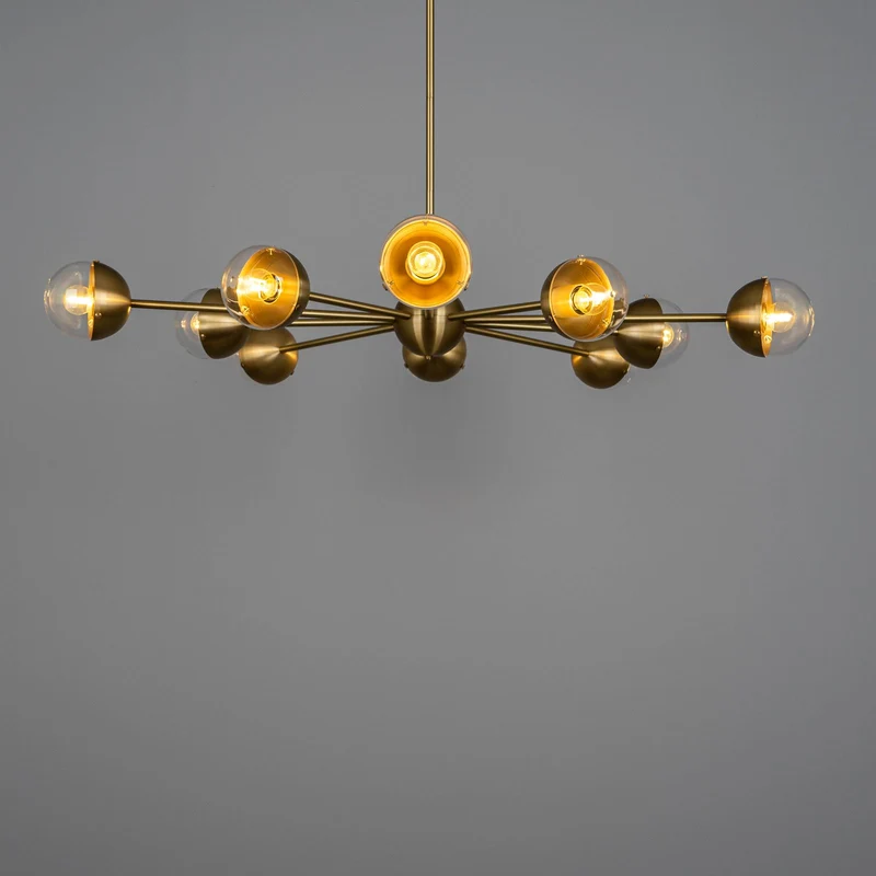Schwung Molecule Spark Round 10 Chandelier