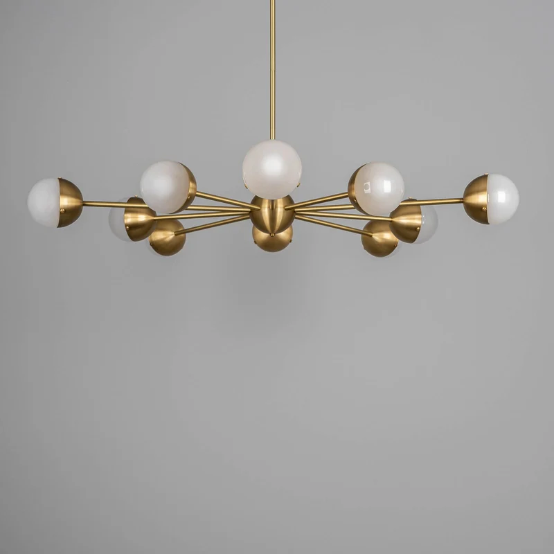 Schwung Molecule Spark Round 10 Chandelier