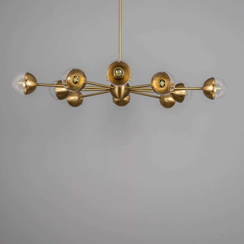 Schwung Molecule Spark Round 10 Chandelier