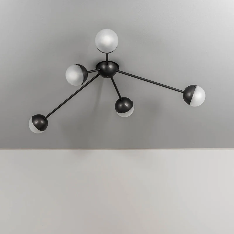 Schwung Molecule Spark Chandelier