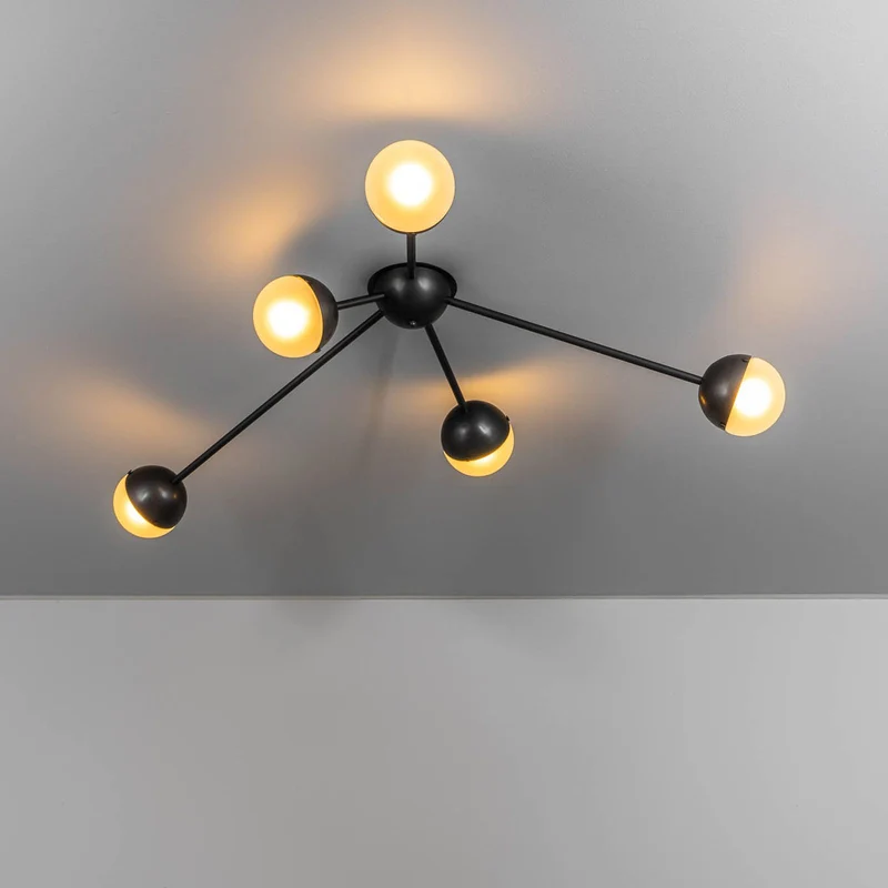 Schwung Molecule Spark Chandelier
