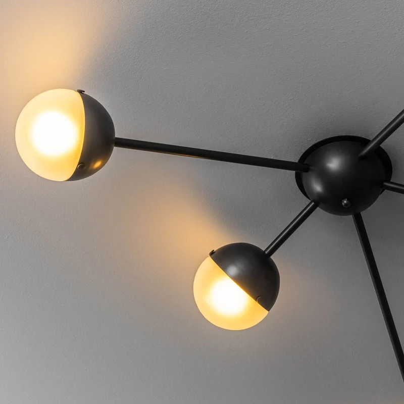 Schwung Molecule Spark Chandelier