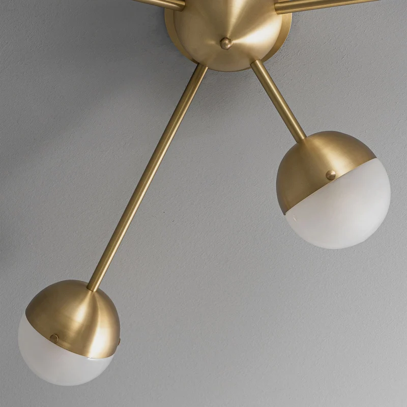 Schwung Molecule Spark Chandelier