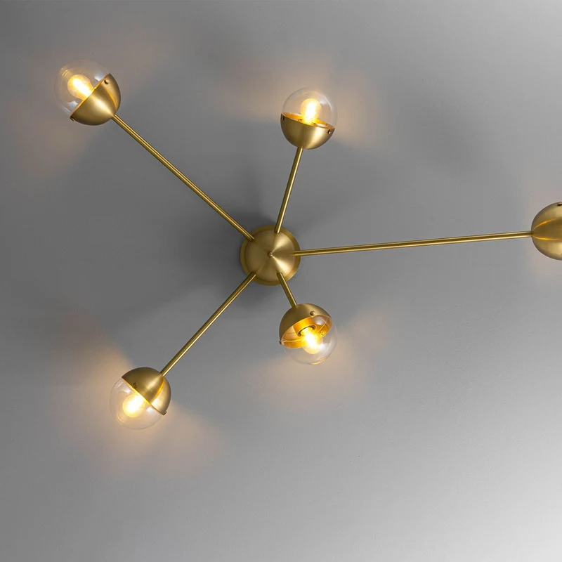 Schwung Molecule Spark Chandelier