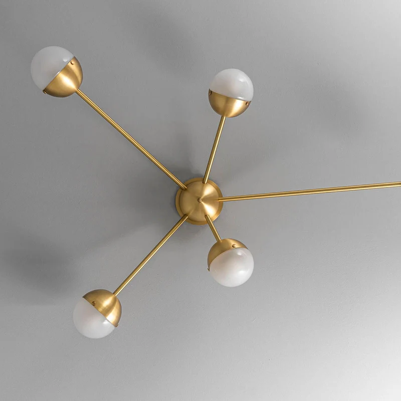 Schwung Molecule Spark Chandelier